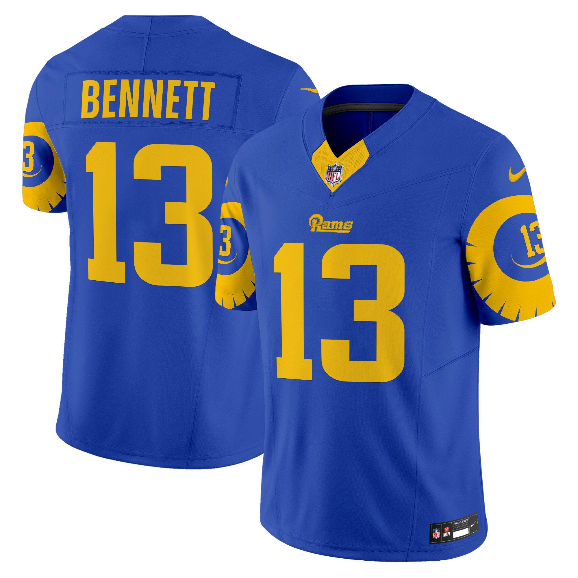Men Los Angeles Rams #13 Bennett Blue 2024 Nike Special Vapor Limited NFL Jersey->indianapolis colts->NFL Jersey